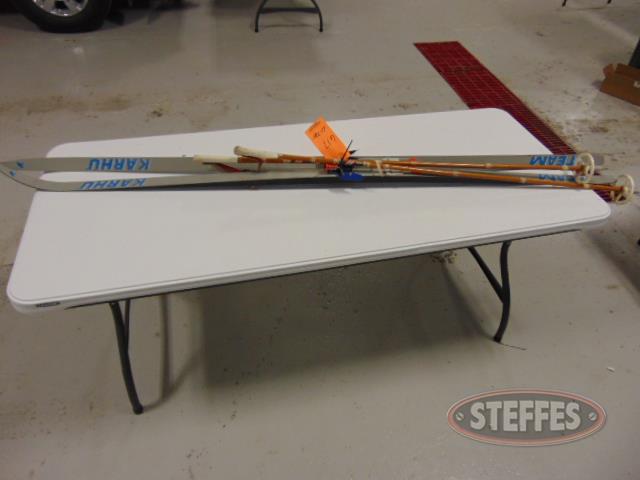 Cross country skis, poles, - shoes,_1.JPG